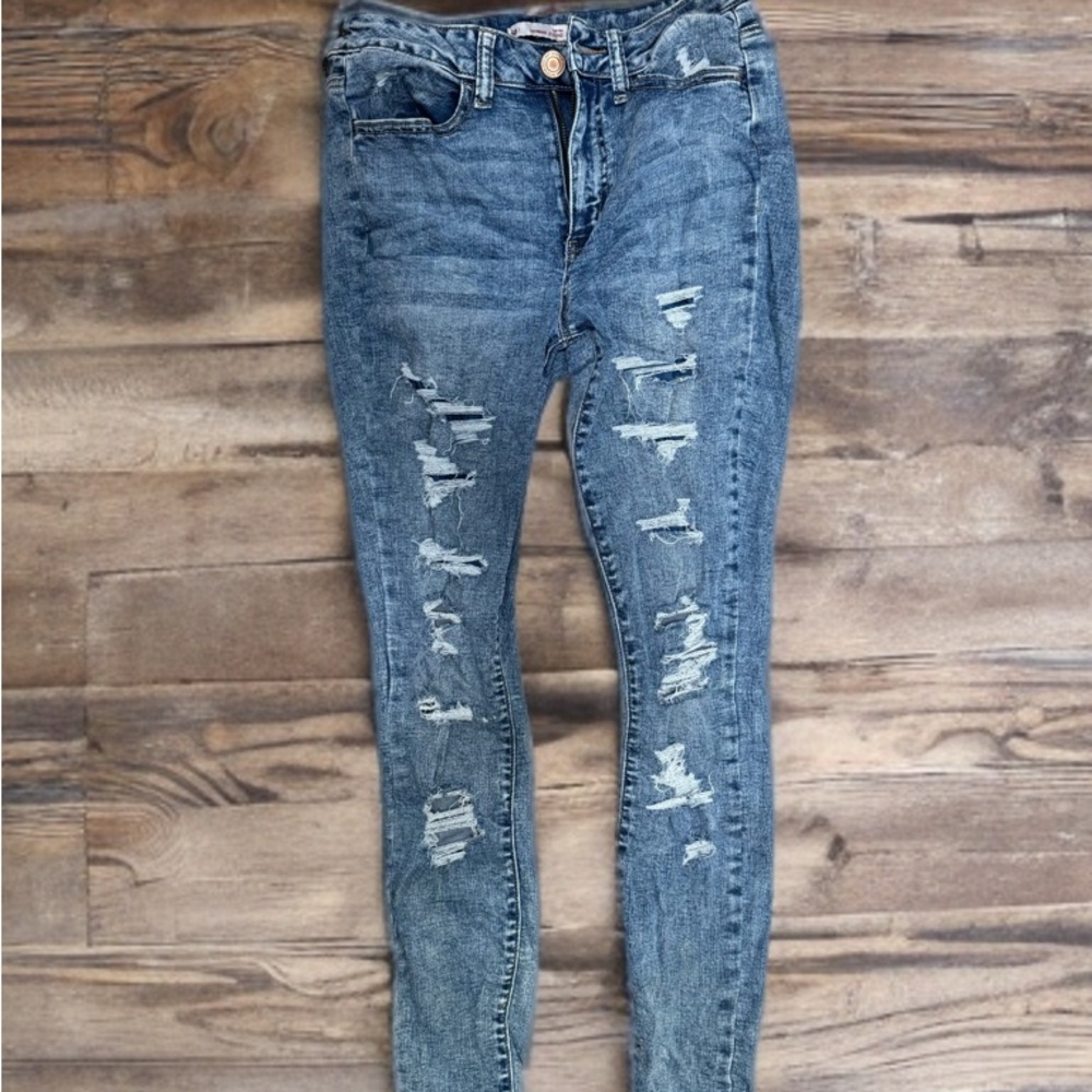 SO High-Rise Ripped Jeggings